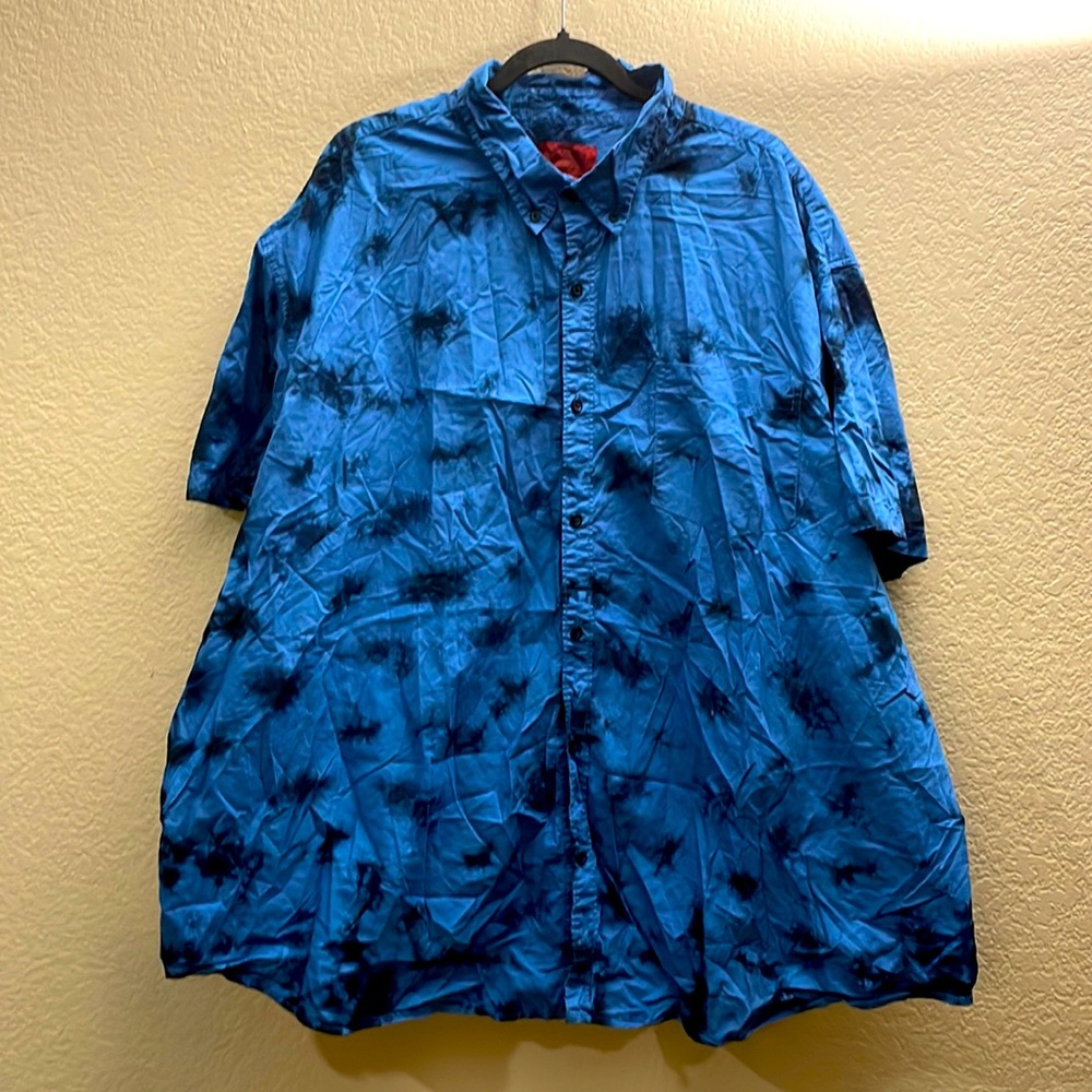 The Foundry Supply Co, Men's Big Tall Tie Dyed Shirt Size 4X